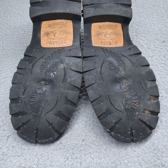 Harley Davidson Boots Womens 10 US 42 EUR Black Ladies Bremerton 85172 Embroider - Picture 16 of 16